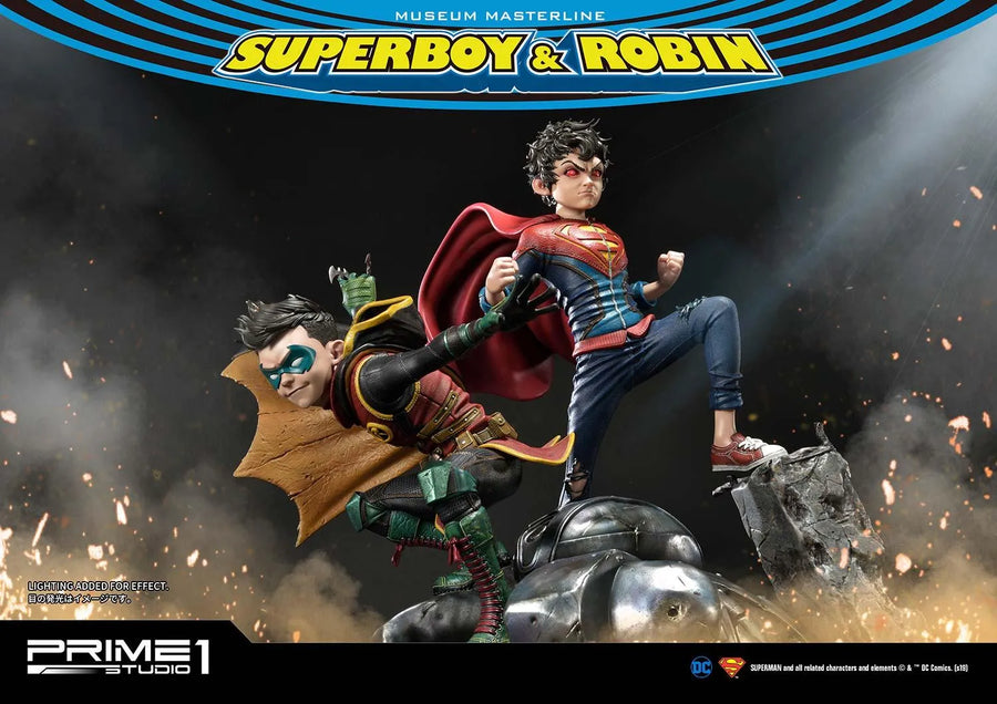Superboy & Robin (Exclusive Version) Superman (Comics) – Prime1Studio – ActionFigure Brasil