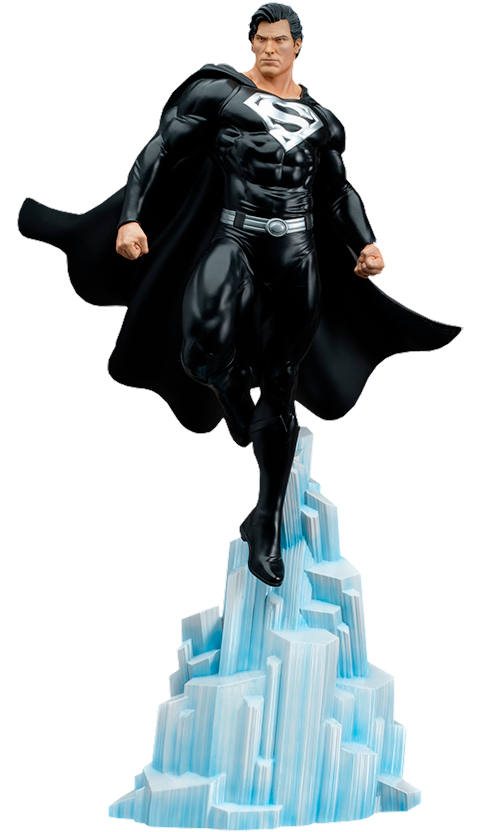 Superman (Black Suit) – Tweeterhead – ActionFigure Brasil