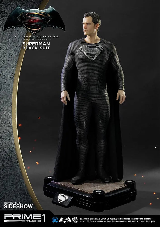 Superman (Black Suit Version) - LIMITED EDITION: 150 – Prime 1 Studio – ActionFigure Brasil