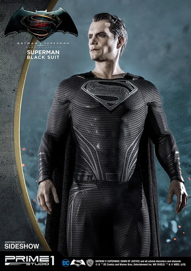 Superman (Black Suit Version) - LIMITED EDITION: 150 – Prime 1 Studio – ActionFigure Brasil