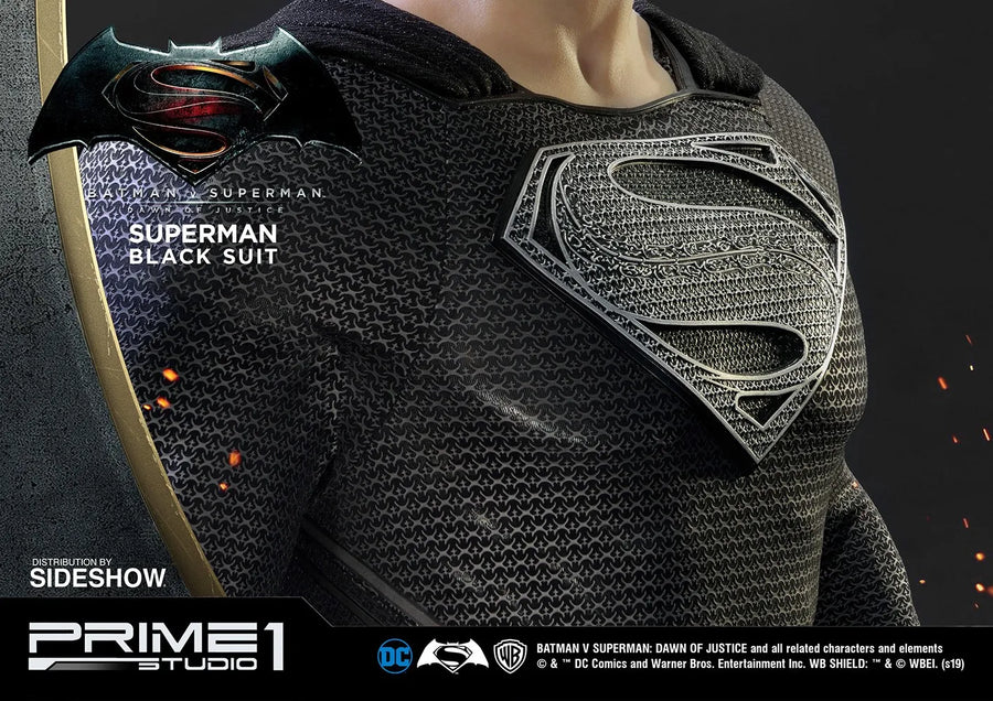 Superman (Black Suit Version) - LIMITED EDITION: 150 – Prime 1 Studio – ActionFigure Brasil