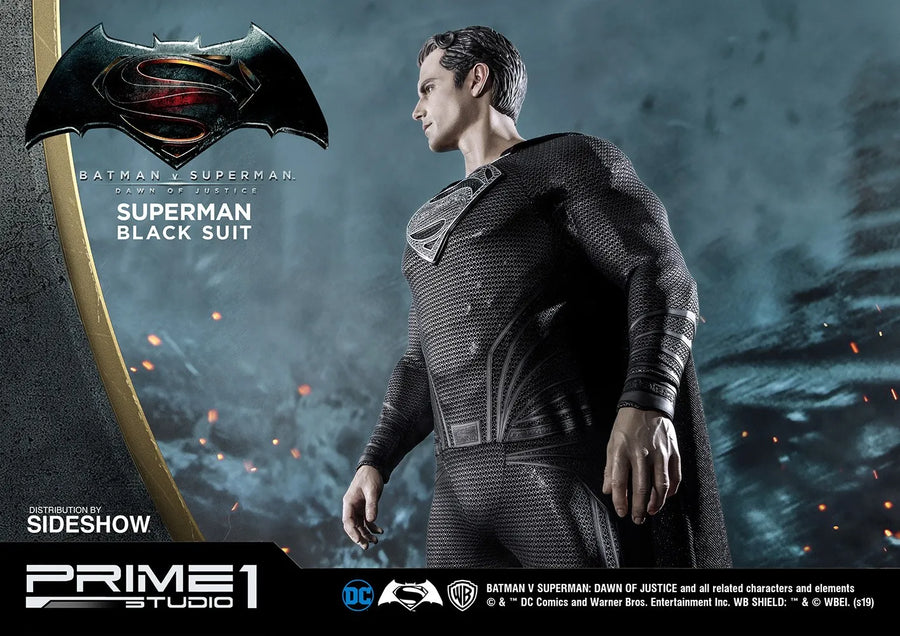 Superman (Black Suit Version) - LIMITED EDITION: 150 – Prime 1 Studio – ActionFigure Brasil