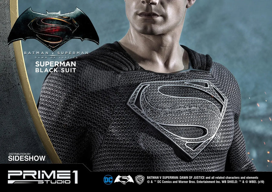 Superman (Black Suit Version) - LIMITED EDITION: 150 – Prime 1 Studio – ActionFigure Brasil