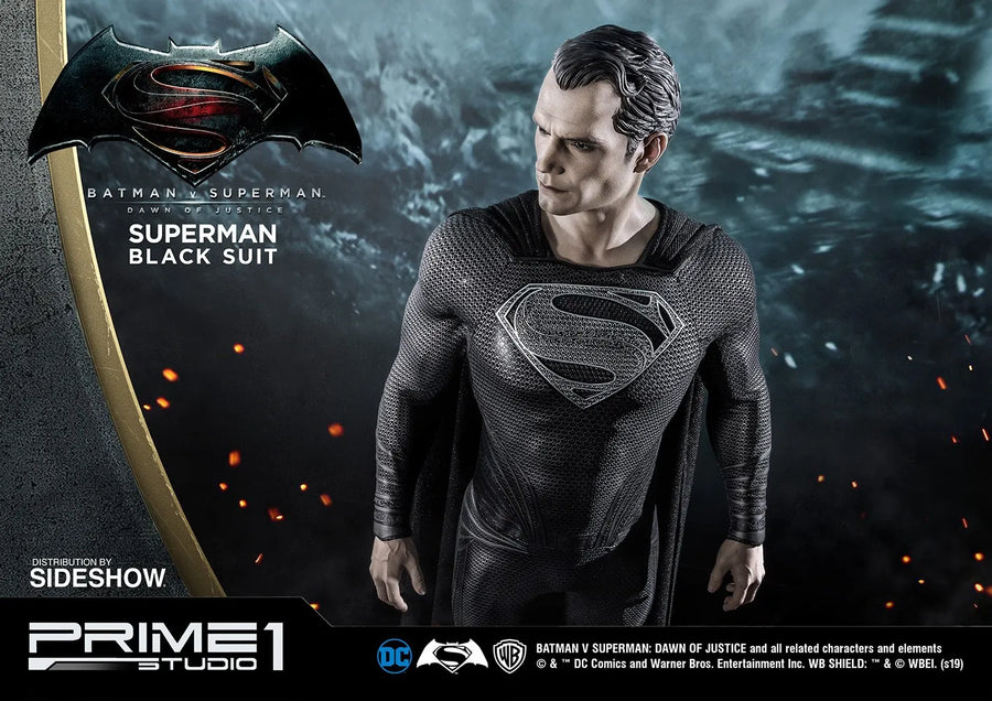 Superman (Black Suit Version) - LIMITED EDITION: 150 – Prime 1 Studio – ActionFigure Brasil