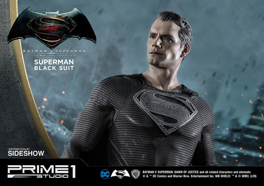 Superman (Black Suit Version) - LIMITED EDITION: 150 – Prime 1 Studio – ActionFigure Brasil