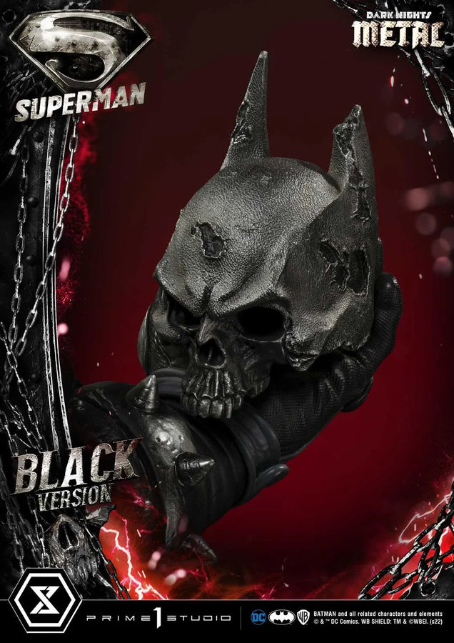Superman (Black Version) Dark Nights: Metal (Comics) – Prime1Studio – ActionFigure Brasil