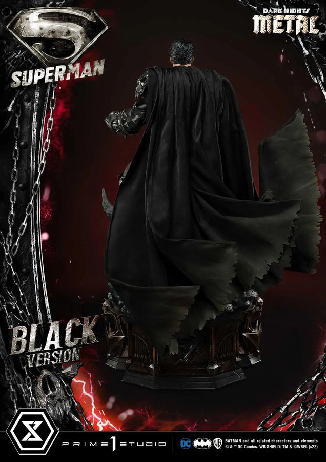 Superman (Black Version) Dark Nights: Metal (Comics) – Prime1Studio – ActionFigure Brasil