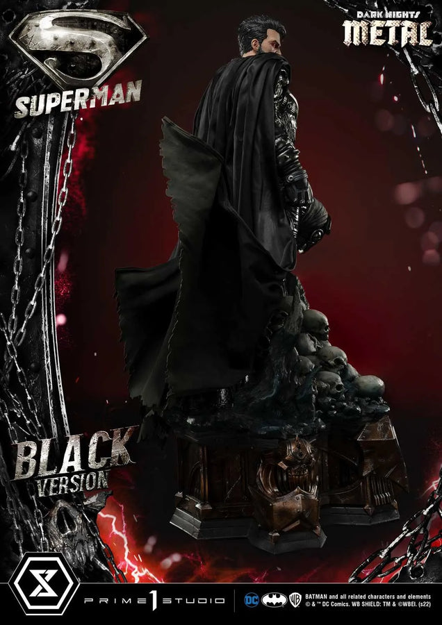 Superman (Black Version) Dark Nights: Metal (Comics) – Prime1Studio – ActionFigure Brasil