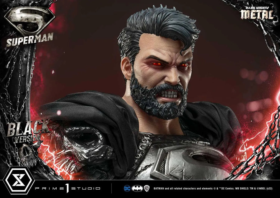 Superman (Black Version) Dark Nights: Metal (Comics) – Prime1Studio – ActionFigure Brasil