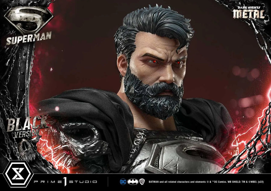 Superman (Black Version) Dark Nights: Metal (Comics) – Prime1Studio – ActionFigure Brasil
