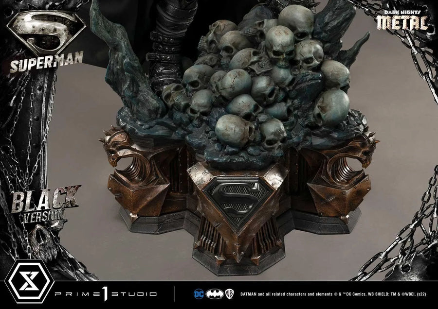 Superman (Black Version) Dark Nights: Metal (Comics) – Prime1Studio – ActionFigure Brasil