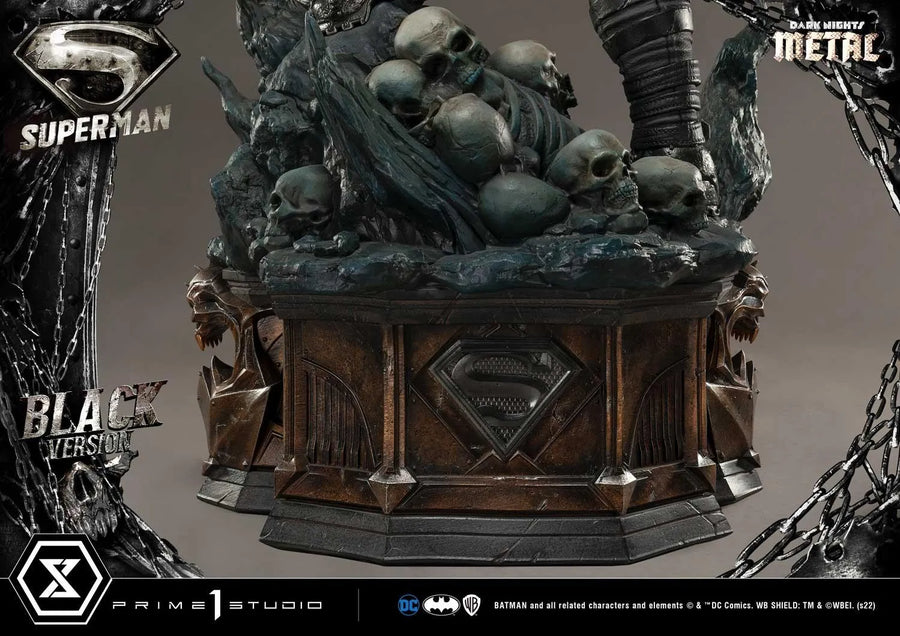 Superman (Black Version) Dark Nights: Metal (Comics) – Prime1Studio – ActionFigure Brasil