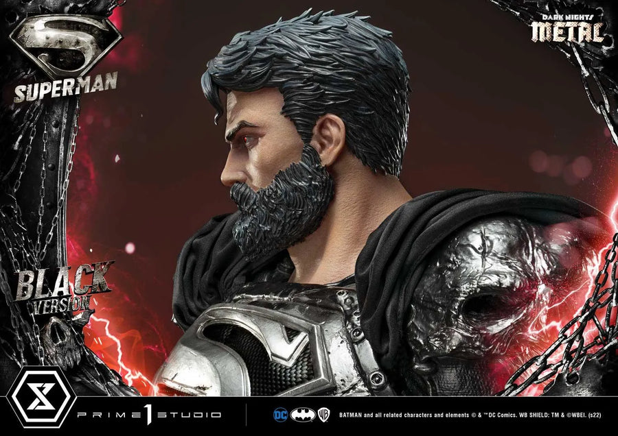 Superman (Black Version) Dark Nights: Metal (Comics) – Prime1Studio – ActionFigure Brasil