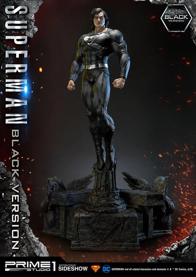 Superman (Black Version) - LIMITED EDITION: 750 – Prime 1 Studio – ActionFigure Brasil