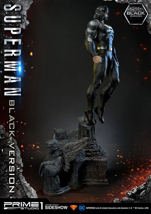 Superman (Black Version) - LIMITED EDITION: 750 – Prime 1 Studio – ActionFigure Brasil