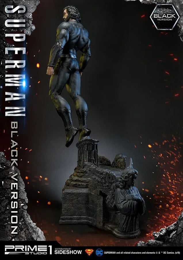 Superman (Black Version) - LIMITED EDITION: 750 – Prime 1 Studio – ActionFigure Brasil