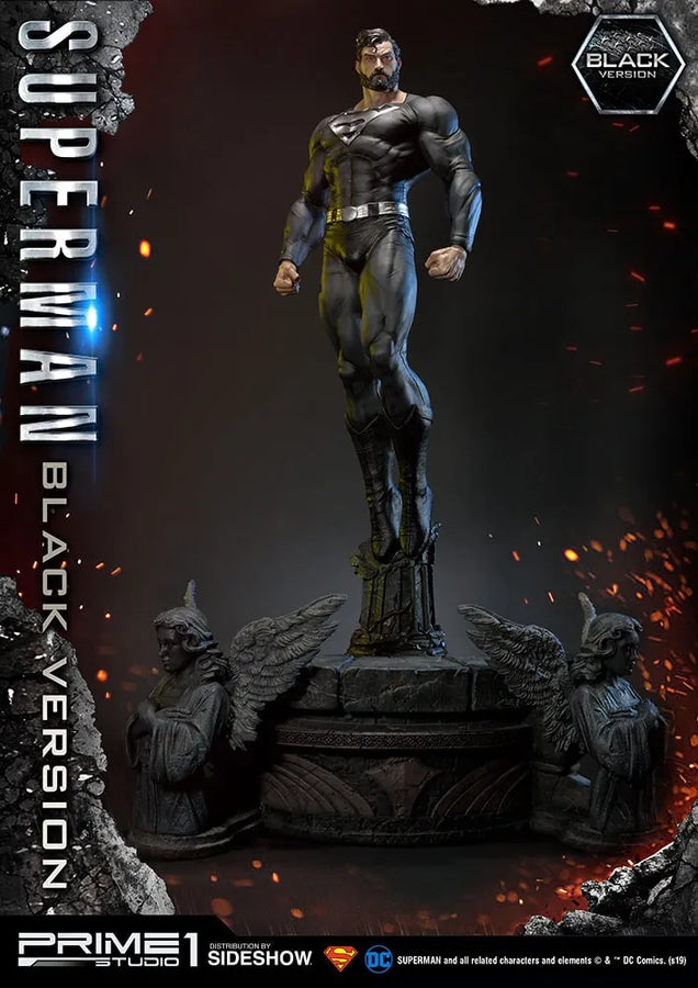 Superman (Black Version) - LIMITED EDITION: 750 – Prime 1 Studio – ActionFigure Brasil