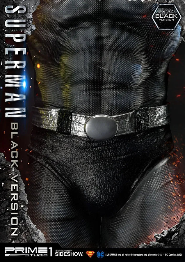 Superman (Black Version) - LIMITED EDITION: 750 – Prime 1 Studio – ActionFigure Brasil