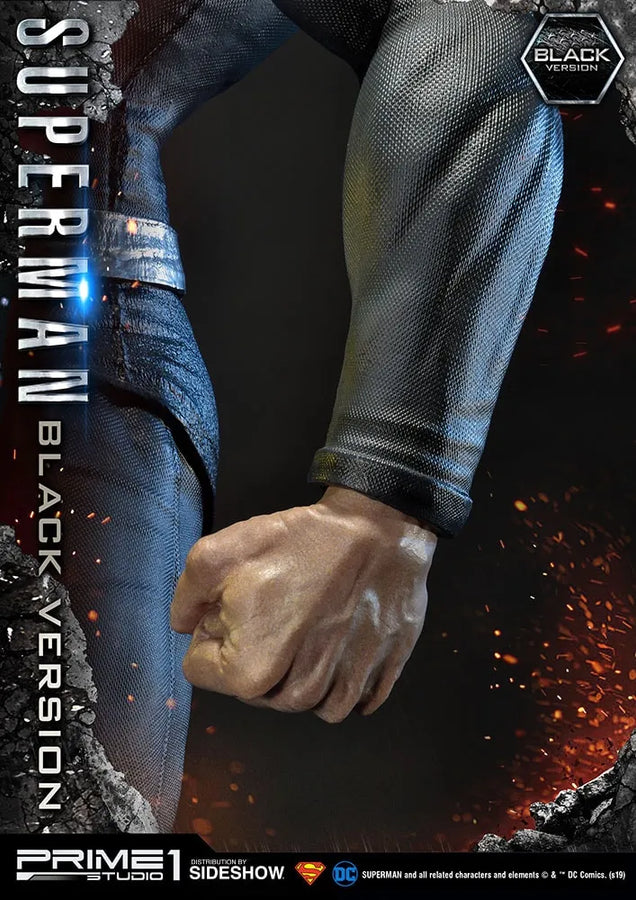 Superman (Black Version) - LIMITED EDITION: 750 – Prime 1 Studio – ActionFigure Brasil