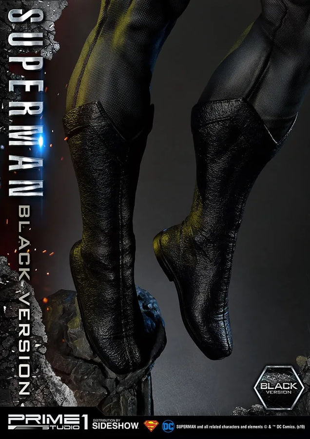 Superman (Black Version) - LIMITED EDITION: 750 – Prime 1 Studio – ActionFigure Brasil