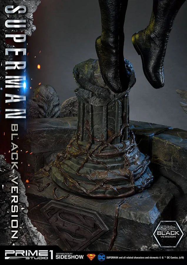 Superman (Black Version) - LIMITED EDITION: 750 – Prime 1 Studio – ActionFigure Brasil