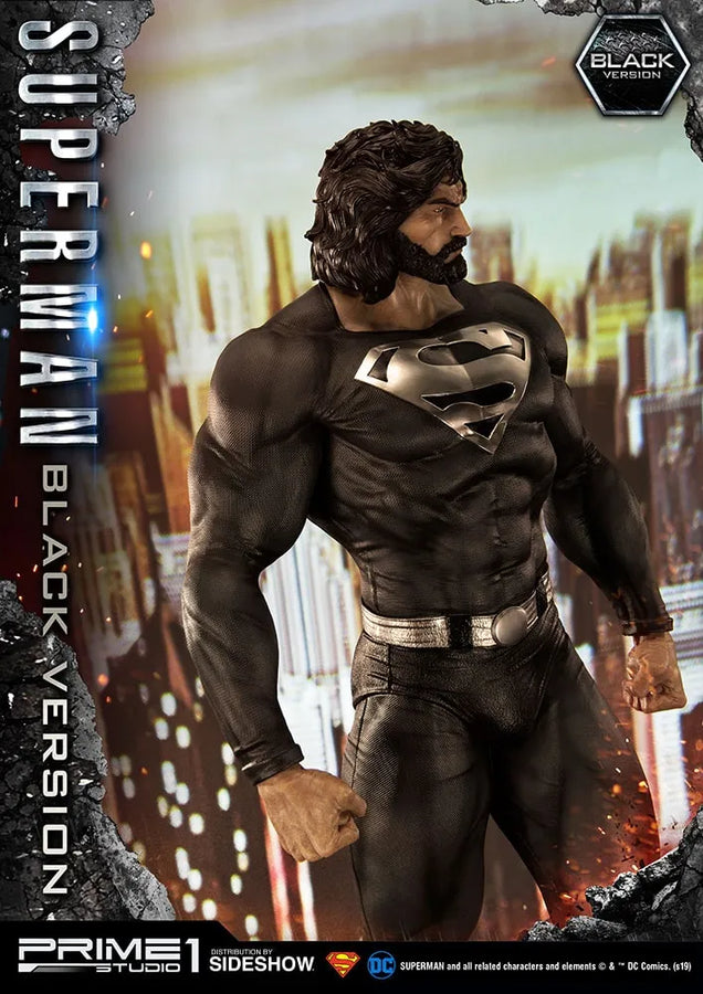 Superman (Black Version) - LIMITED EDITION: 750 – Prime 1 Studio – ActionFigure Brasil