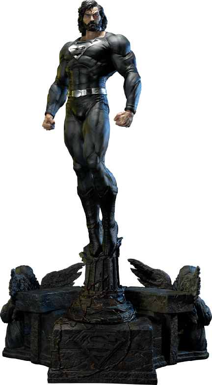 Superman (Black Version) - LIMITED EDITION: 750 – Prime 1 Studio – ActionFigure Brasil