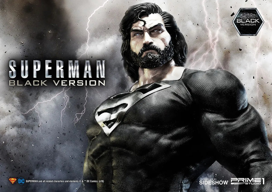 Superman (Black Version) - LIMITED EDITION: 750 – Prime 1 Studio – ActionFigure Brasil