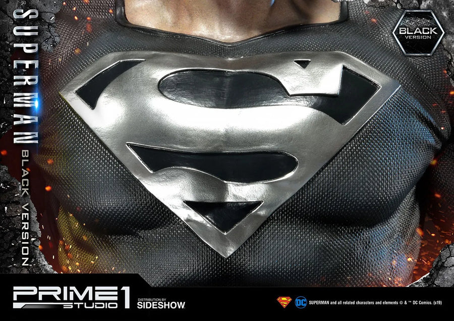 Superman (Black Version) - LIMITED EDITION: 750 – Prime 1 Studio – ActionFigure Brasil