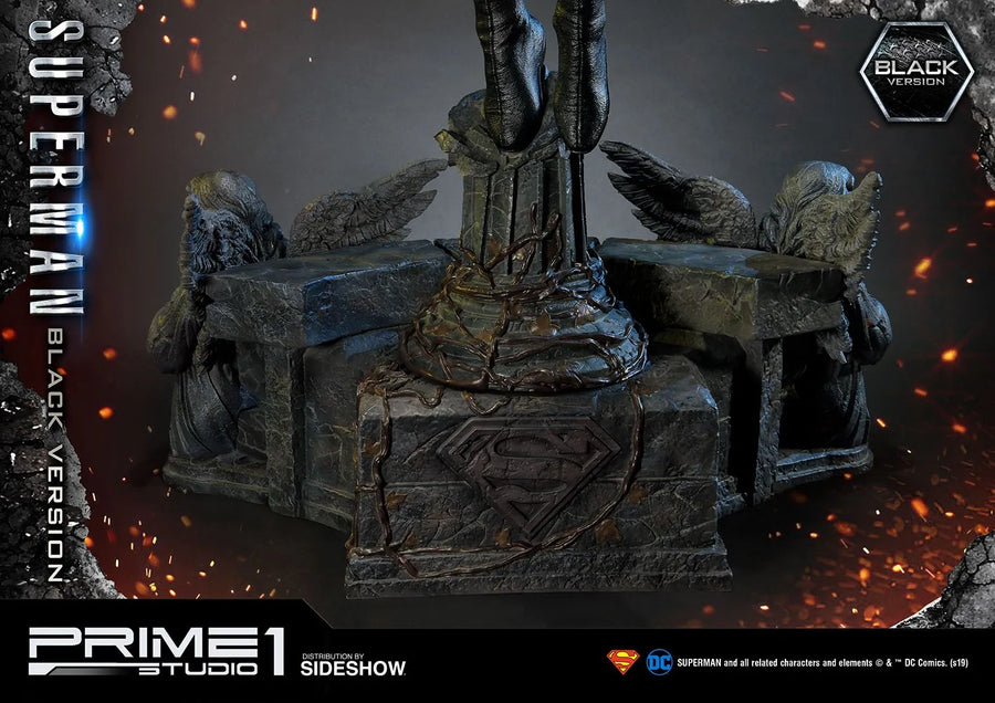 Superman (Black Version) - LIMITED EDITION: 750 – Prime 1 Studio – ActionFigure Brasil