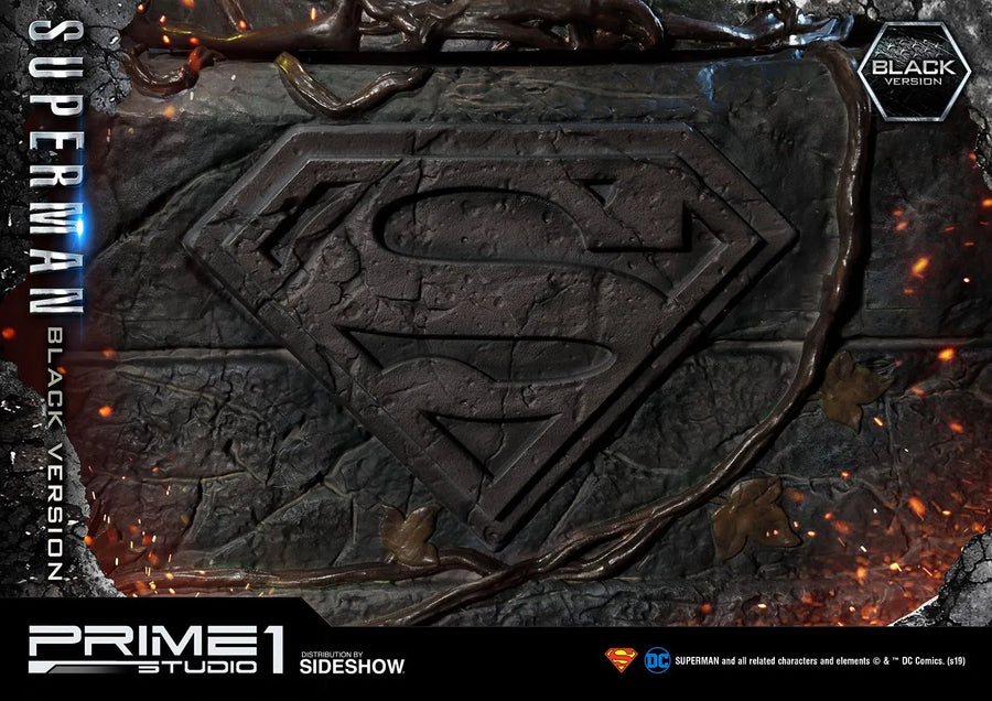 Superman (Black Version) - LIMITED EDITION: 750 – Prime 1 Studio – ActionFigure Brasil