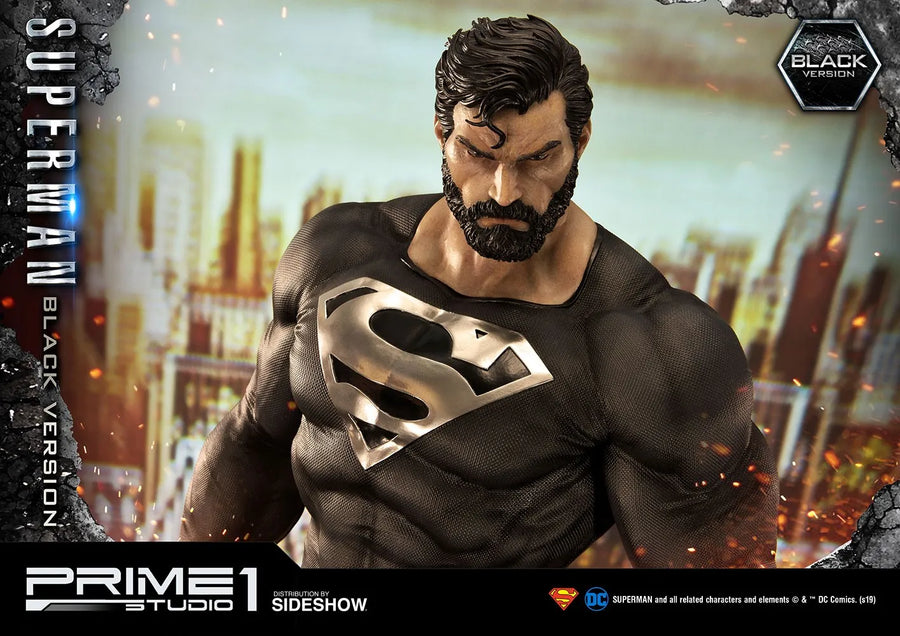 Superman (Black Version) - LIMITED EDITION: 750 – Prime 1 Studio – ActionFigure Brasil
