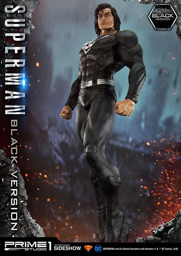 Superman (Black Version) - LIMITED EDITION: 750 – Prime 1 Studio – ActionFigure Brasil