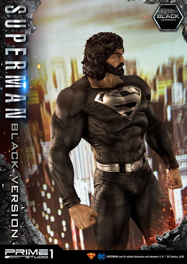 Superman (Black Version) Superman (Comics) – Prime1Studio – ActionFigure Brasil