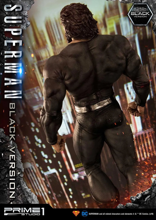 Superman (Black Version) Superman (Comics) – Prime1Studio – ActionFigure Brasil