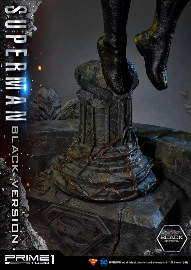 Superman (Black Version) Superman (Comics) – Prime1Studio – ActionFigure Brasil