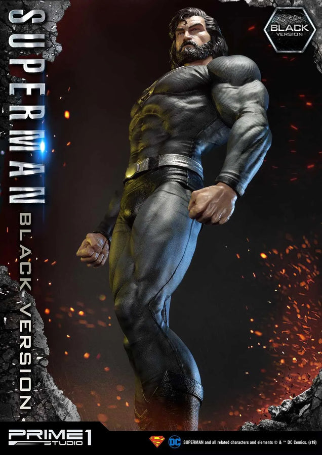 Superman (Black Version) Superman (Comics) – Prime1Studio – ActionFigure Brasil
