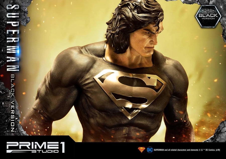 Superman (Black Version) Superman (Comics) – Prime1Studio – ActionFigure Brasil
