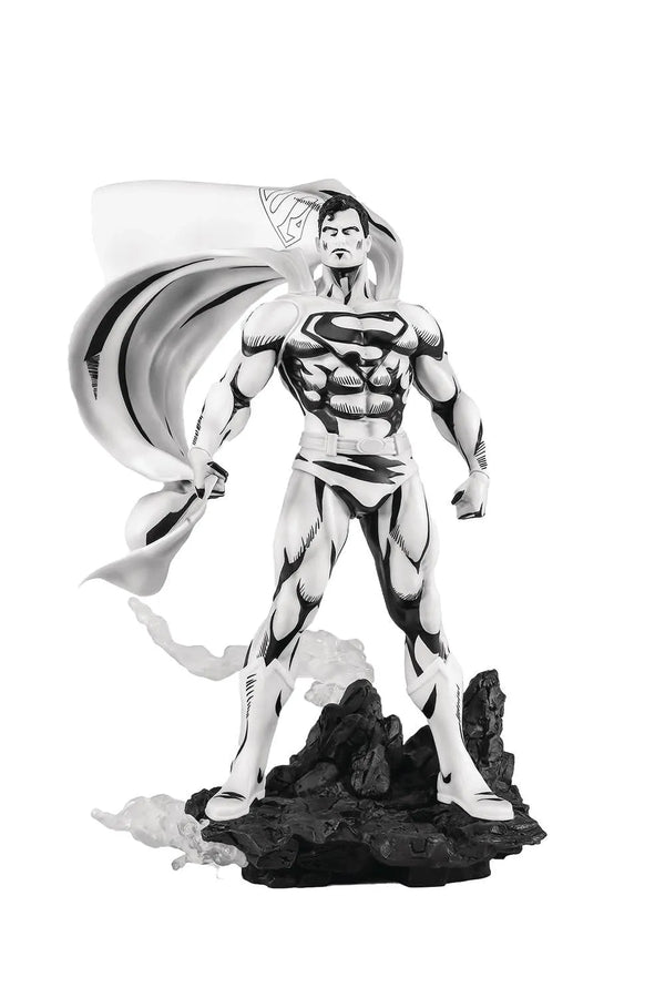 Superman Black & White Version (PX Exclusive) - LIMITED EDITION: 3000 (Black & White Version) – PureArts – ActionFigure Brasil
