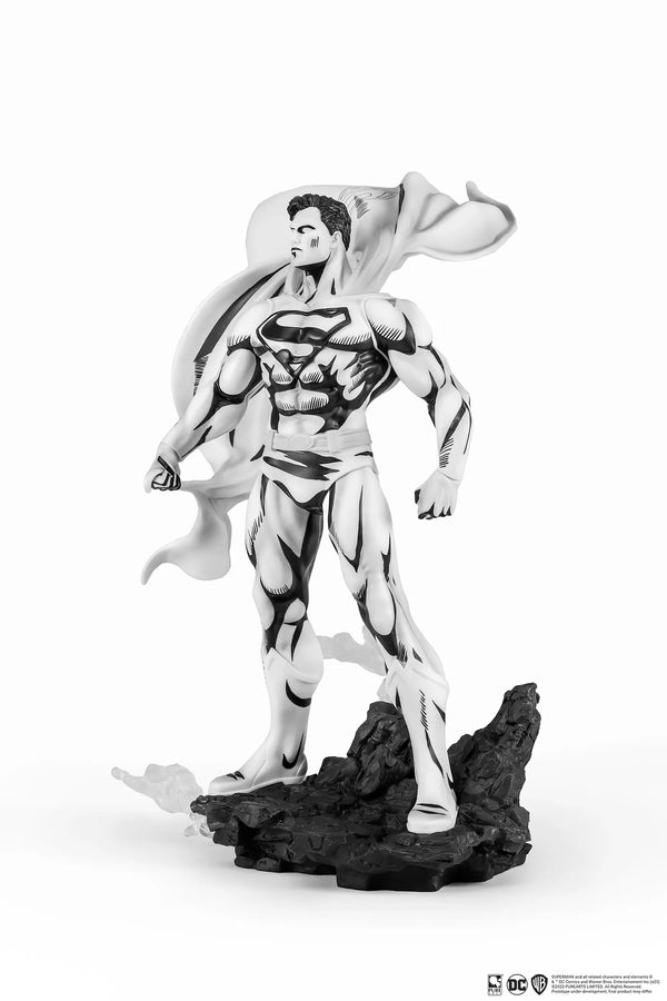 Superman Black & White Version (PX Exclusive) - LIMITED EDITION: 3000 (Black & White Version) – PureArts – ActionFigure Brasil
