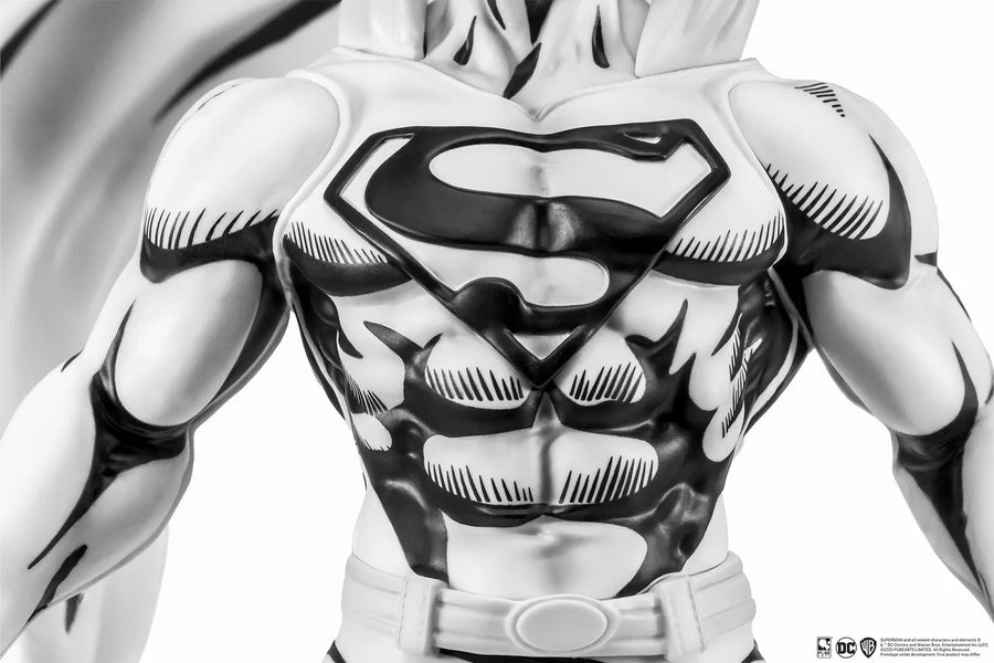 Superman Black & White Version (PX Exclusive) - LIMITED EDITION: 3000 (Black & White Version) – PureArts – ActionFigure Brasil