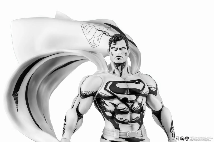 Superman Black & White Version (PX Exclusive) - LIMITED EDITION: 3000 (Black & White Version) – PureArts – ActionFigure Brasil