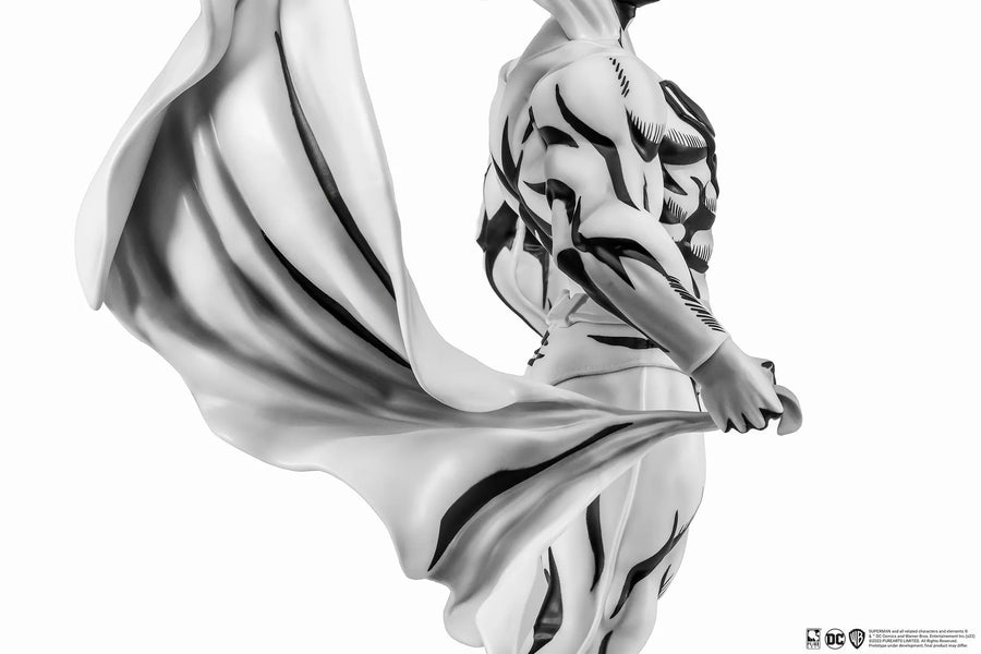 Superman Black & White Version (PX Exclusive) - LIMITED EDITION: 3000 (Black & White Version) – PureArts – ActionFigure Brasil
