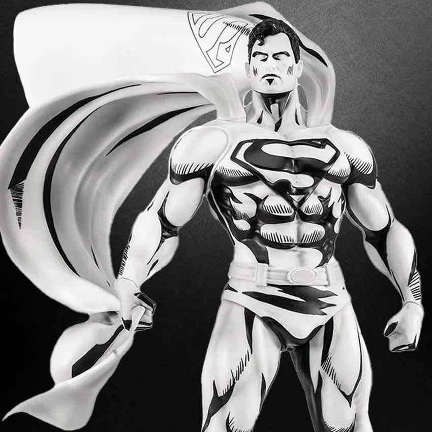 Superman Black & White Version (PX Exclusive) - LIMITED EDITION: 3000 (Black & White Version) – PureArts – ActionFigure Brasil