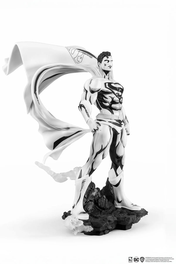 Superman Black & White Version (PX Exclusive) - LIMITED EDITION: 3000 (Black & White Version) – PureArts – ActionFigure Brasil