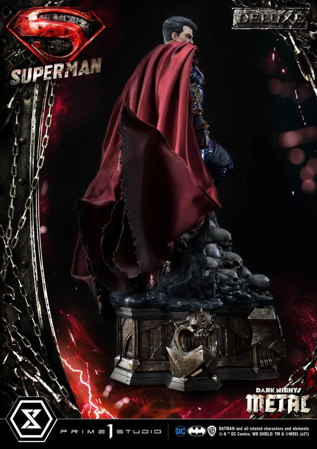 Superman (Deluxe Bonus Version) Dark Nights: Metal (Comics) – Prime1Studio – ActionFigure Brasil