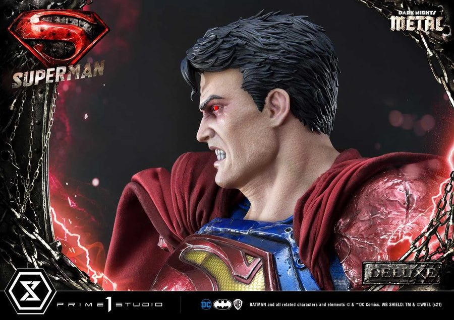 Superman (Deluxe Bonus Version) Dark Nights: Metal (Comics) – Prime1Studio – ActionFigure Brasil