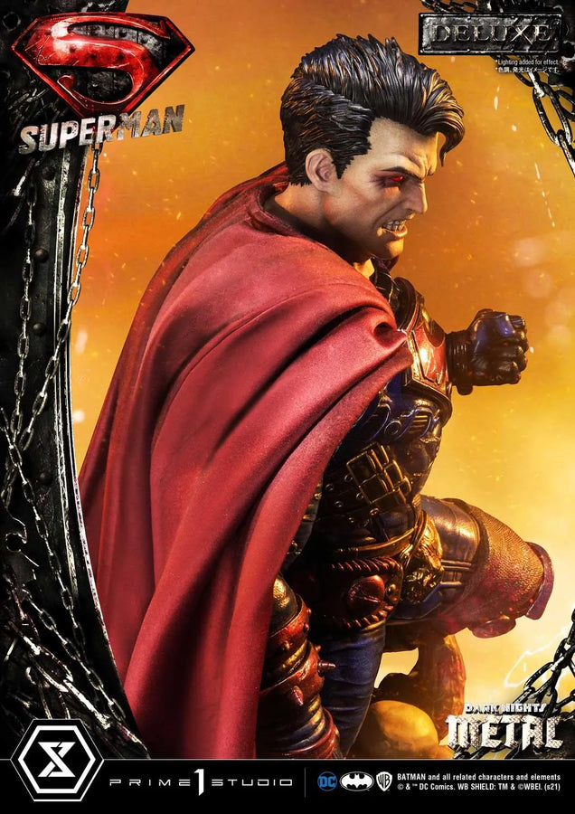 Superman (Deluxe Bonus Version) Dark Nights: Metal (Comics) – Prime1Studio – ActionFigure Brasil