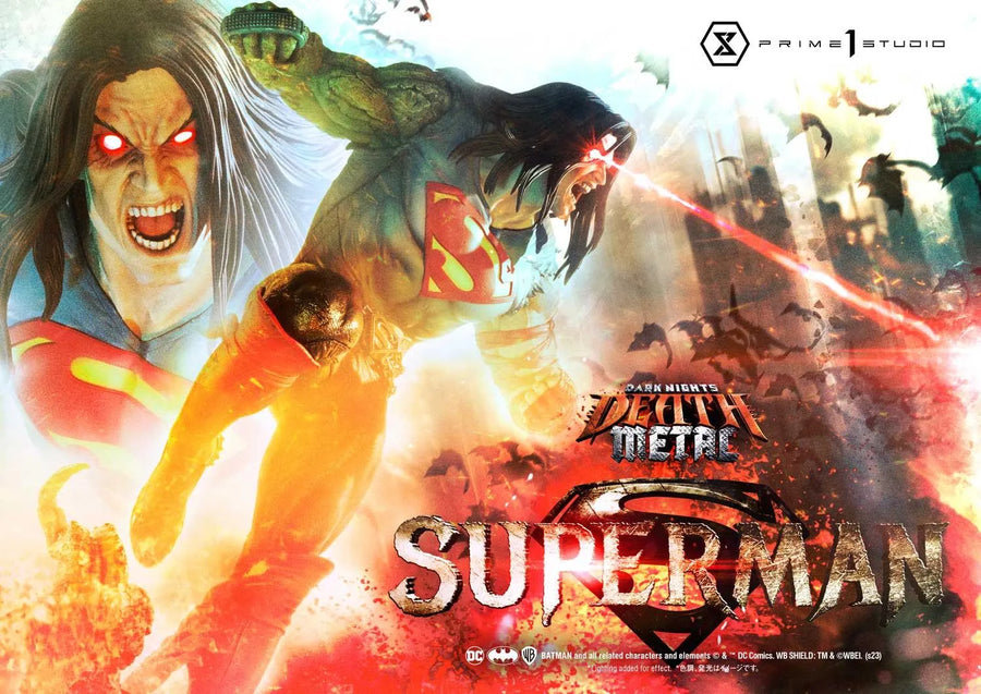 Superman (Deluxe Version) Dark Nights: Death Metal (Comics) – Prime1Studio – ActionFigure Brasil