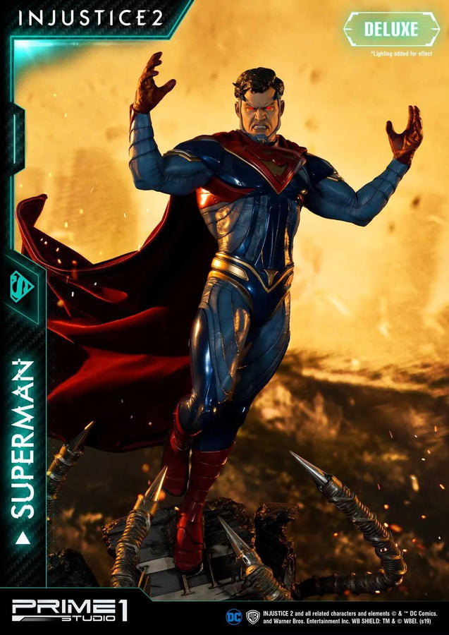 Superman (Deluxe Version) Injustice 2 – Prime1Studio – ActionFigure Brasil